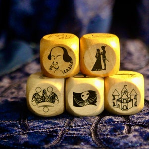 Shakespeare's Plot Device Dice Shakespeare Story Cubes image 2