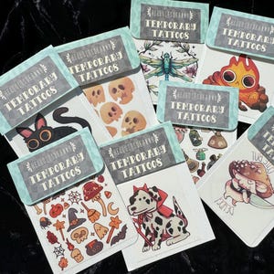 Variety Temporary Tattoos
