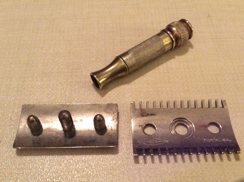 Vintage Gillette Milady old Type Double Edge Safety Razor Etsy