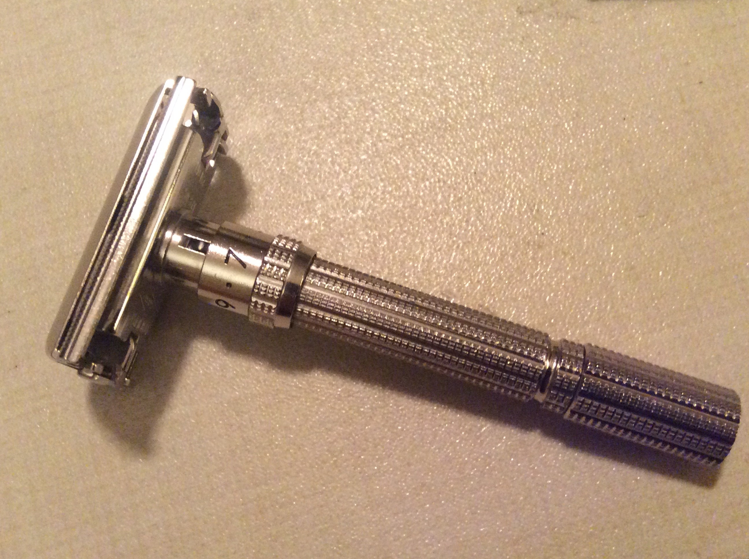 Vintage 1965 Gillette Adjustable Slim DE Safety Razor with Etsy
