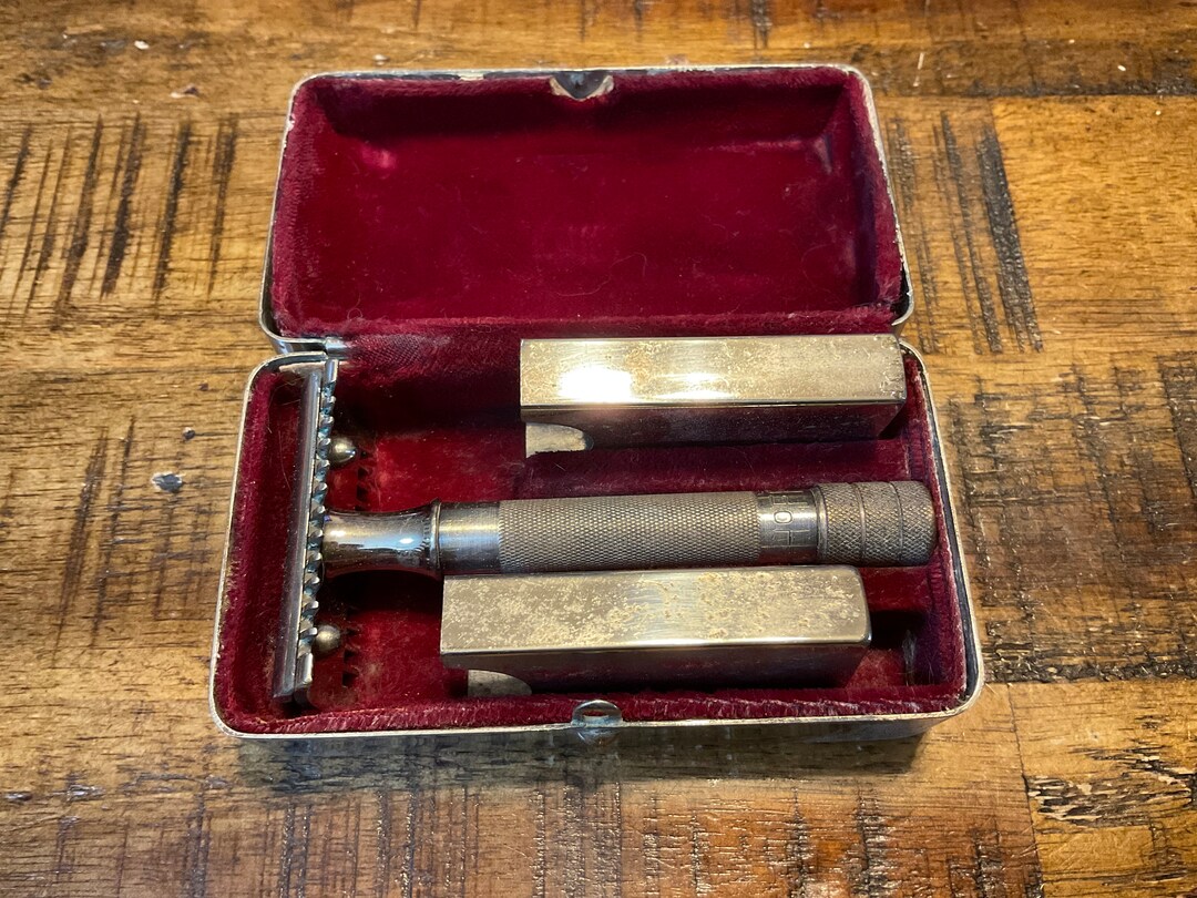 Vintage Hoffritz Merkur Open Comb 3 Pc. Razor With Case - Etsy