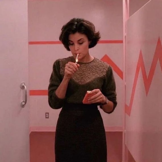 audrey horne black dress Inspired Thrifted Clothing Box – Vintage Style Bundle Color:Spice NEWPOS Royal Blue A-line Prom