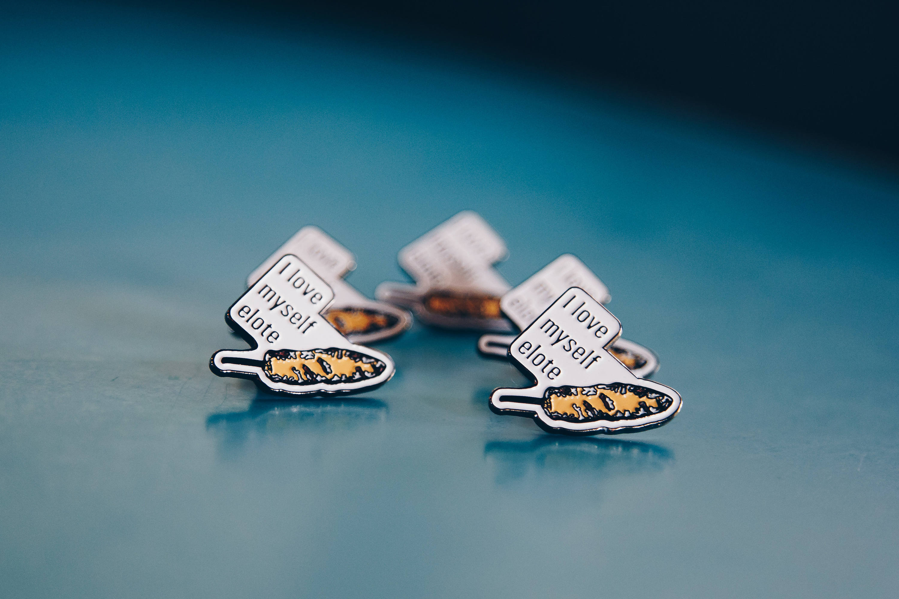 1 Enamel Pin I Love Myself Elote Etsy