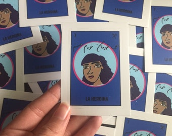 La Heroina Vinyl Sticker