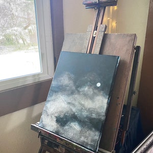 Nightfall; Original Acrylic Painting