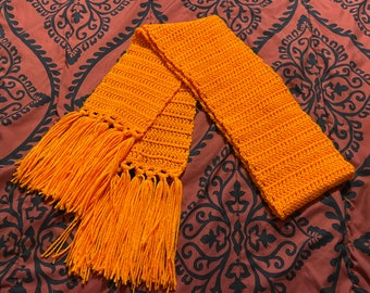 Crochet Scarf with/without pocket!