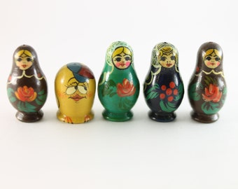 mamushkas de madera