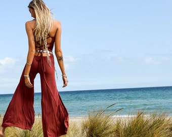 jumpsuit hippie style
