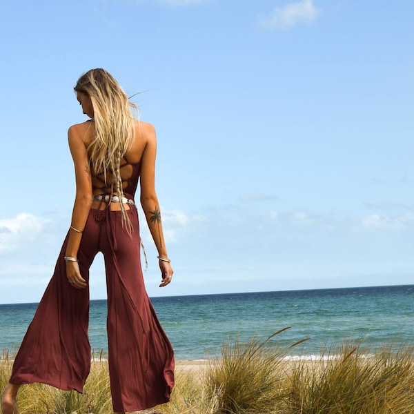 Flowerchild Catsuit.... Jumpsuit, Festival, Hippie, Boho.