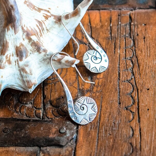 Karen Hill Tribe Silver* Tribal Earrings, Boho, Hippie, Gypsy