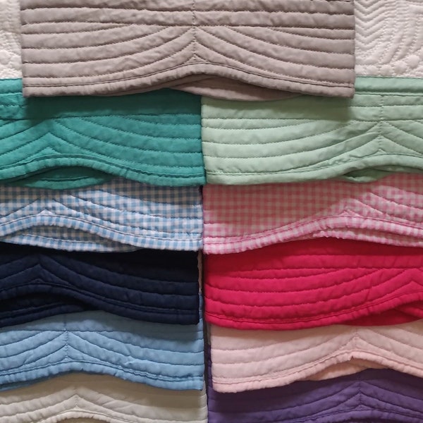 Heirloom Baby Quilt Embroidery Blanks 100% Soft Quilted Cotton - 92cm x 1.17 Metres Cot Sized