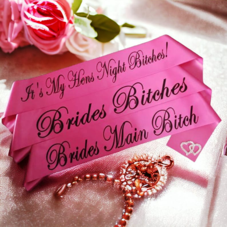 Personalised / Customised Birthday, Hen's Night, Party Sashes..Any Occasion, Any Wording image 4