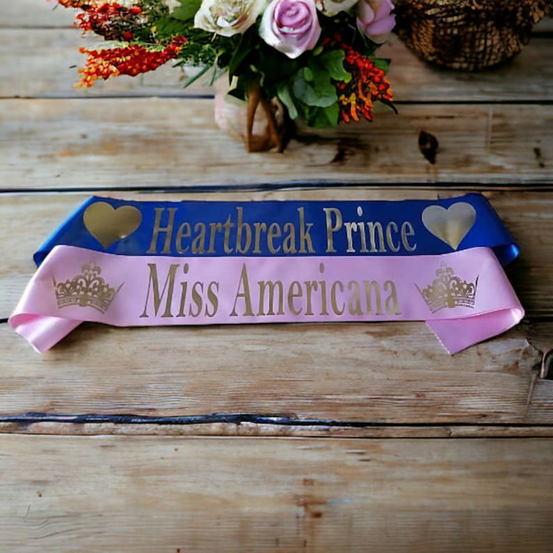 Personalised / Customised Birthday, Hen's Night, Party Sashes..Any Occasion, Any Wording image 2
