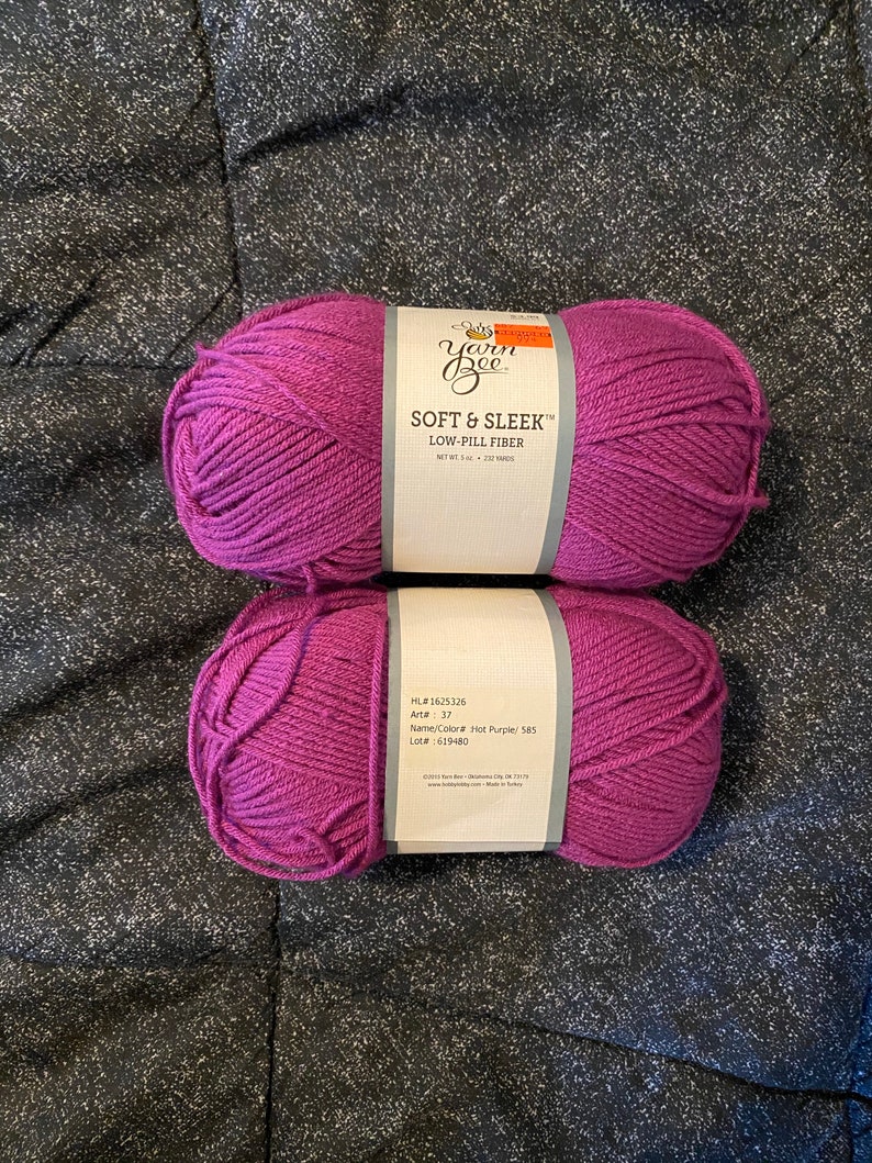 Yarn Bee Soft and Sleek Yarn Etsy