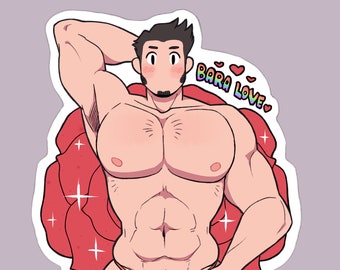 BARA LOVE 4&quot; sticker (Holographic option available!)
