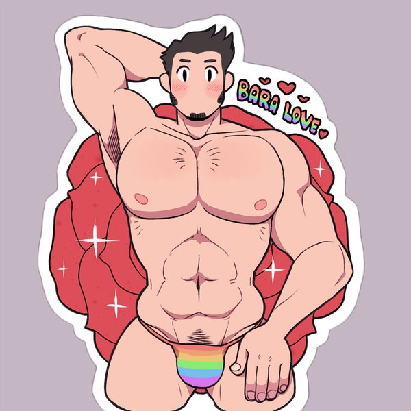 BARA LOVE 4" sticker (Holographic option available!)