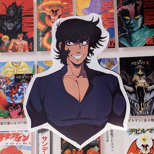 Devilman Akira Amon 3.5&quot; decal sticker (Holographic option available!)