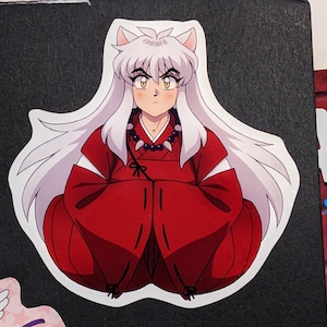 Inuyasha 3.5&quot; weatherproof decal sticker