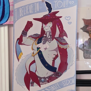 Prince Sidon &quot;I believe in you!&quot; 11x17 Poster (Limited Holographic available)