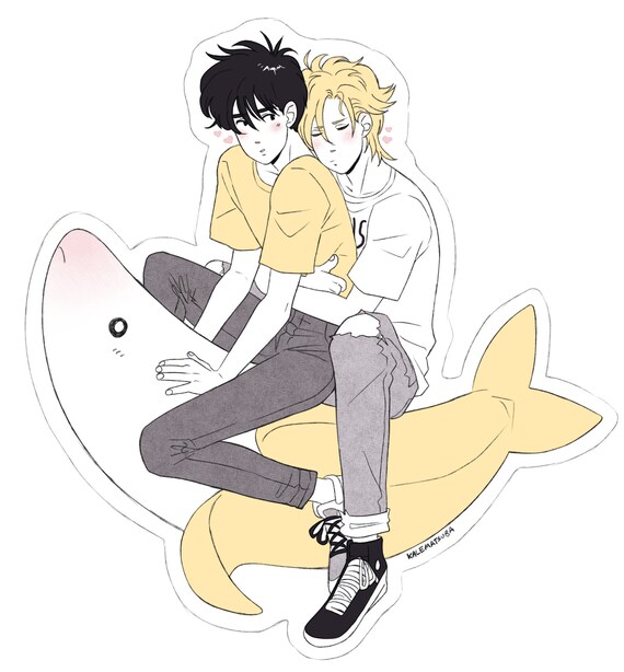 Banana Fish Characters Sticker Set – Shadow Anime