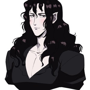 Vampire Hunter D 3&quot; sticker (Holographic options available!)