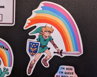 Pride Link 5" weatherproof decal sticker
