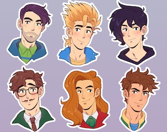 Stardew Valley Bachelors 3" sticker set