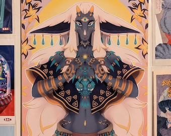 King Rauru - approx 8x10&quot; art print