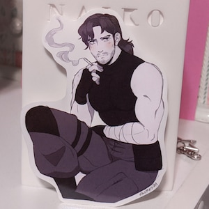 Metal Gear - Solid Snake 3.5&quot; Sticker (Holographisch verfügbar!)