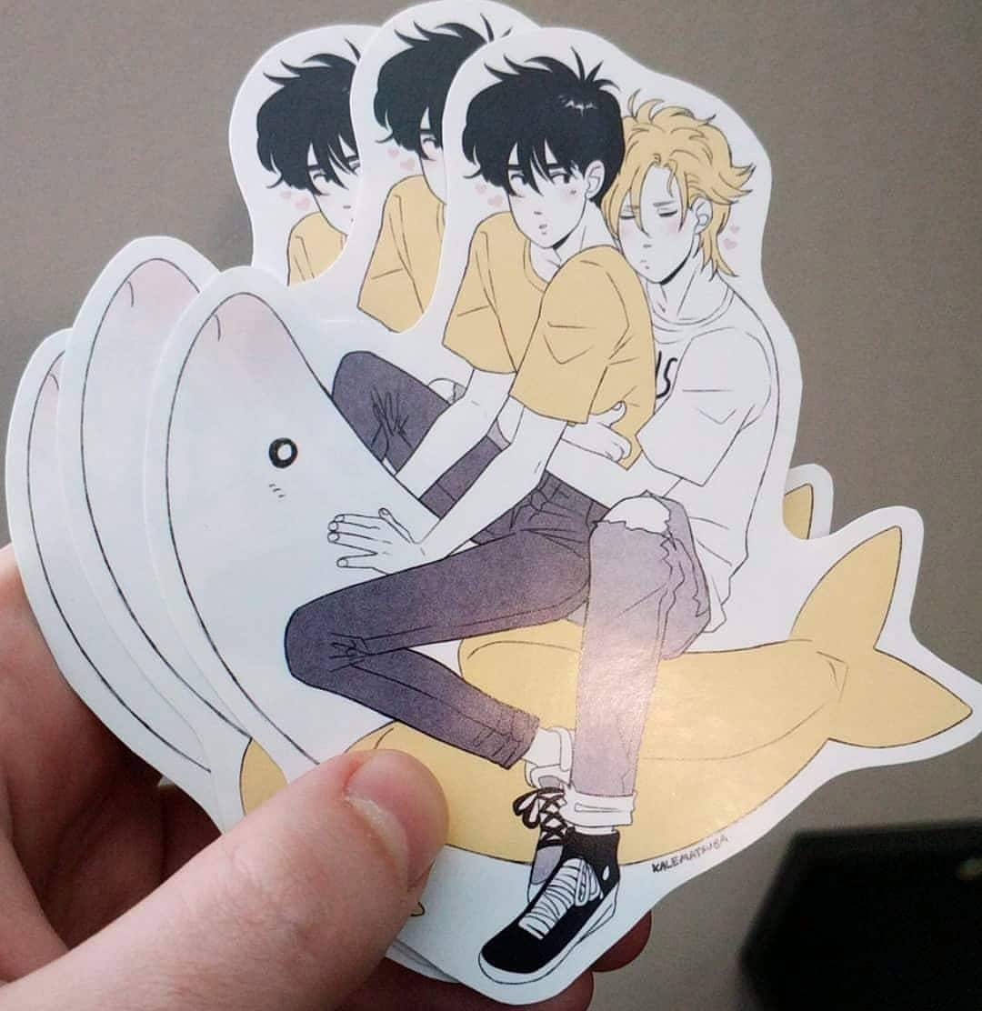 Download Ash and Eiji from the popular anime series, Banana Fish