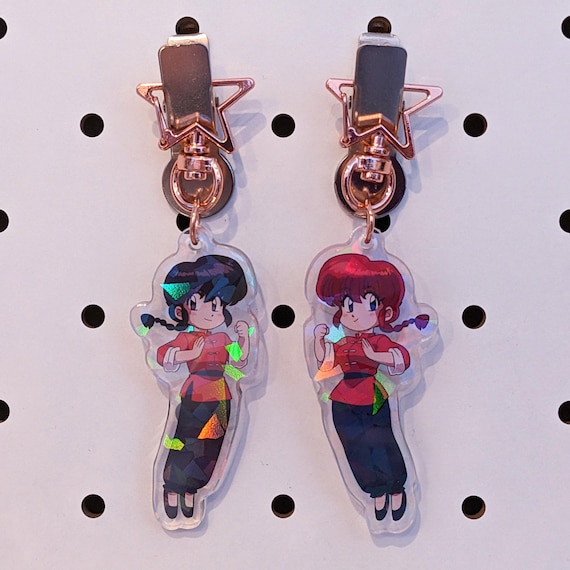 Ranma 1/2 Ranma Saotome (boy/girl Version) Clear Acrylic Ranma 1/2 Ranma Saotome (boy/girl Version) Clear Acrylic