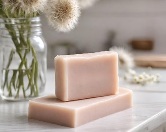 Old Fashioned Tallow Soap with Organic Wild Dandelion, All Natural Soap