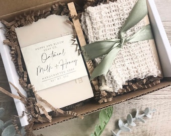 Soap Gift Box, Handmade Gift Box, Self-Care Gift Box, Custom Gift Set, Handmade Soap Gift Set, Birthday Gift, Gift for Her