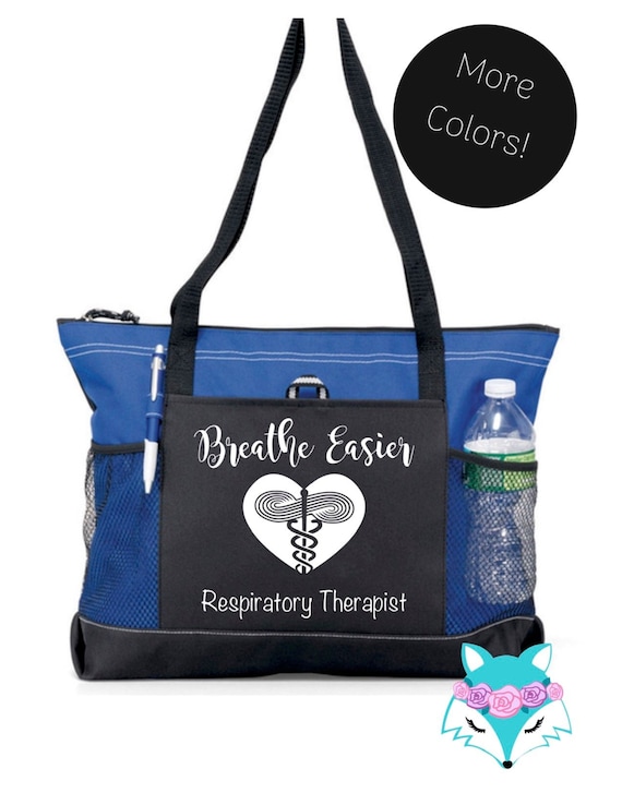 Respiratory Therapy Therapist Tote Bag Breathe Easier RT Etsy