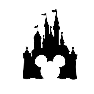 Disney World Cinderella Castle Decal | Princess Castle Decal | Window Sticker | Disney Gift | Laptop Decal | Phone decal | | Car Decal