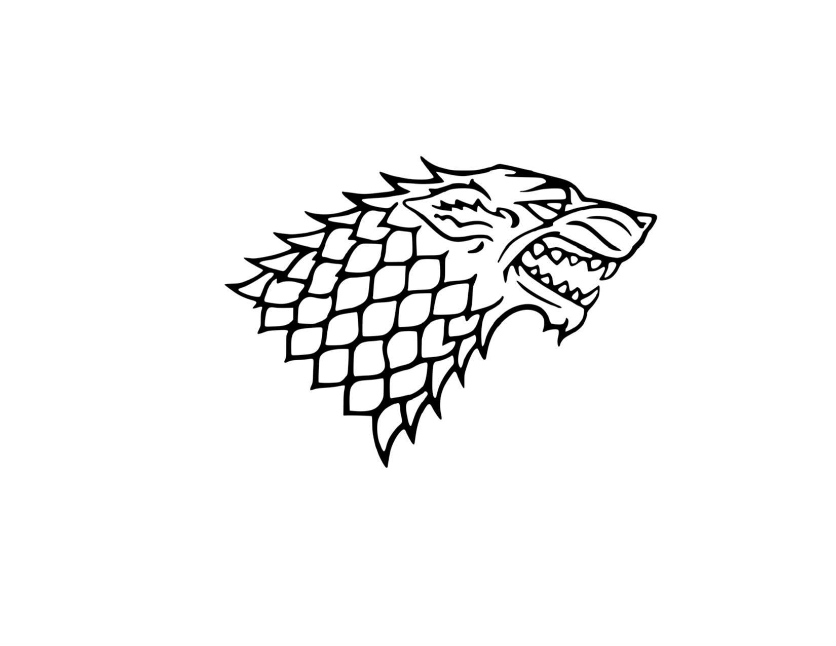 House Stark Sigil Decal Vinyl Car Decal Gift Game of Etsy