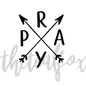 Pray Arrows God Is Greater Than The Highs and the Lows Decal | Car Decal | Laptop Decal | Window Sticker | Religious Decal | Christian Decal