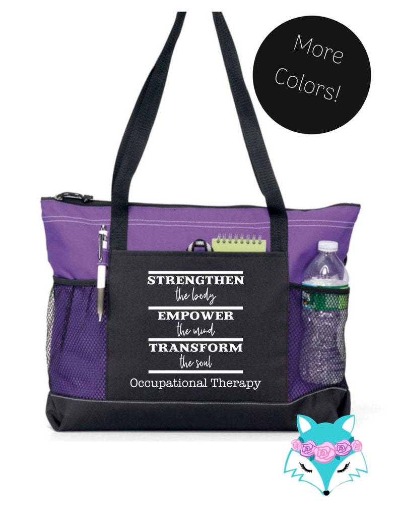 Occupational Therapy Therapist Tote Bag OT Gift Carryall Etsy