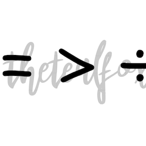 Equal Equality is Greater Than Divided Division Vinyl Decal Sticker =&gt;÷ | Car, Laptop, Window Sticker, Freedom, Peace, Justice