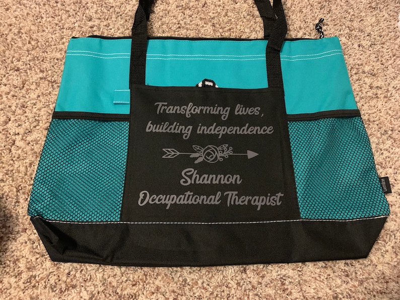 Occupational Therapy Therapist Tote Bag OT Gift Carryall Etsy