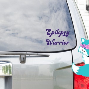 Epilepsy Warrior | I Love Someone With Epilepsy Vinyl Decal | Car Decal | Awareness | Window Sticker | Epilepsy Warrior Gift | Laptop Decal