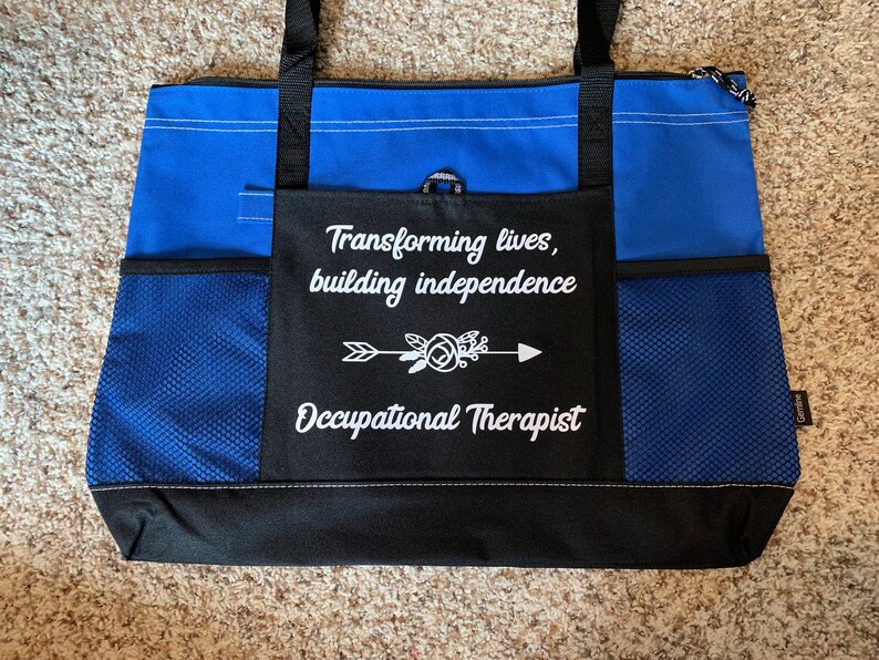 Occupational Therapy Therapist Tote Bag OT Gift Carryall Etsy