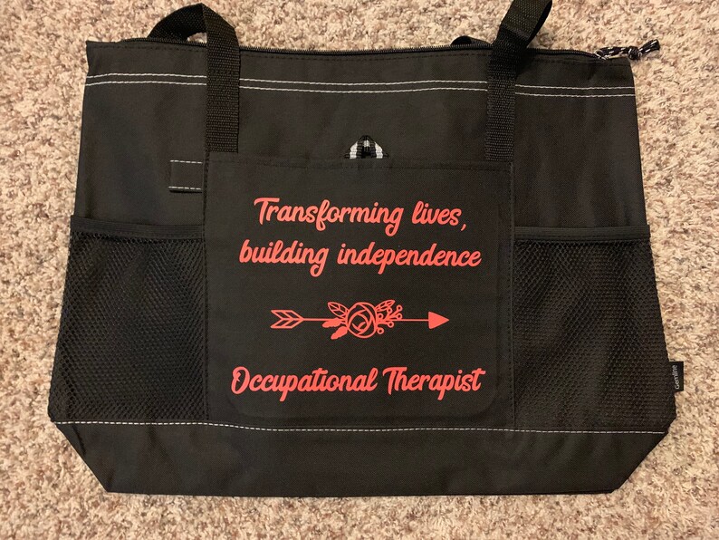 Occupational Therapy Therapist Tote Bag OT Gift Carryall Etsy