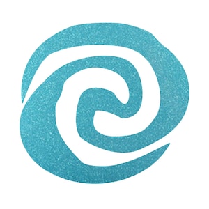 K&ouml;nnte beinhalten: Ein blauer Kreis mit einem wei&szlig;en Spiralmuster. Die Spirale ist eine Doppelhelix mit zwei sich &uuml;berlappenden Kurven.