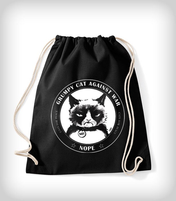 Grumpy Cat Backpack Etsy