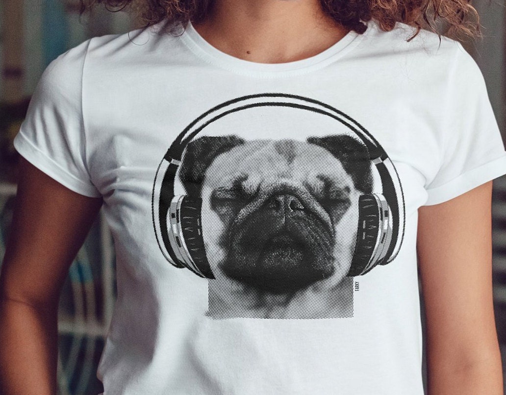 pug womens shirt