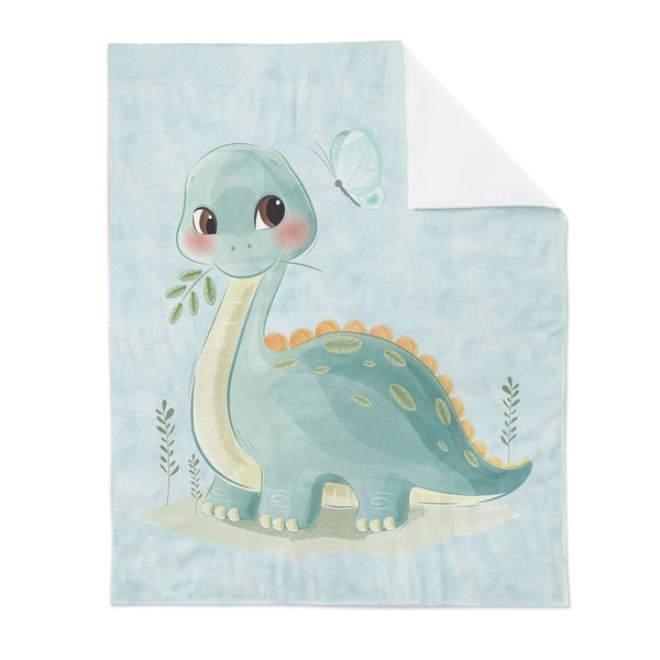 Big Dino Fabric Panel, Dinosaur Quilting Panel for Kids, Bedding Fabric DIY, Jurassic Fabric - 100% Cotton - ~30" x 40" (75 cm x 100 cm)