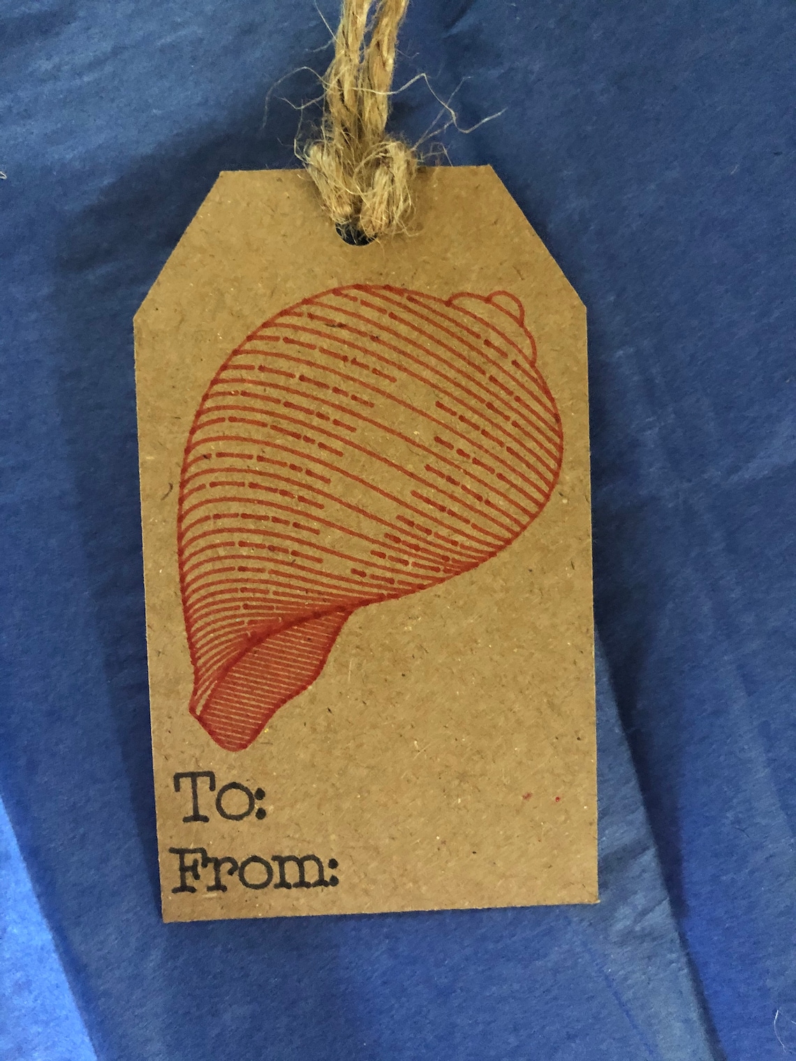 Beach themed gift tags 3 Etsy