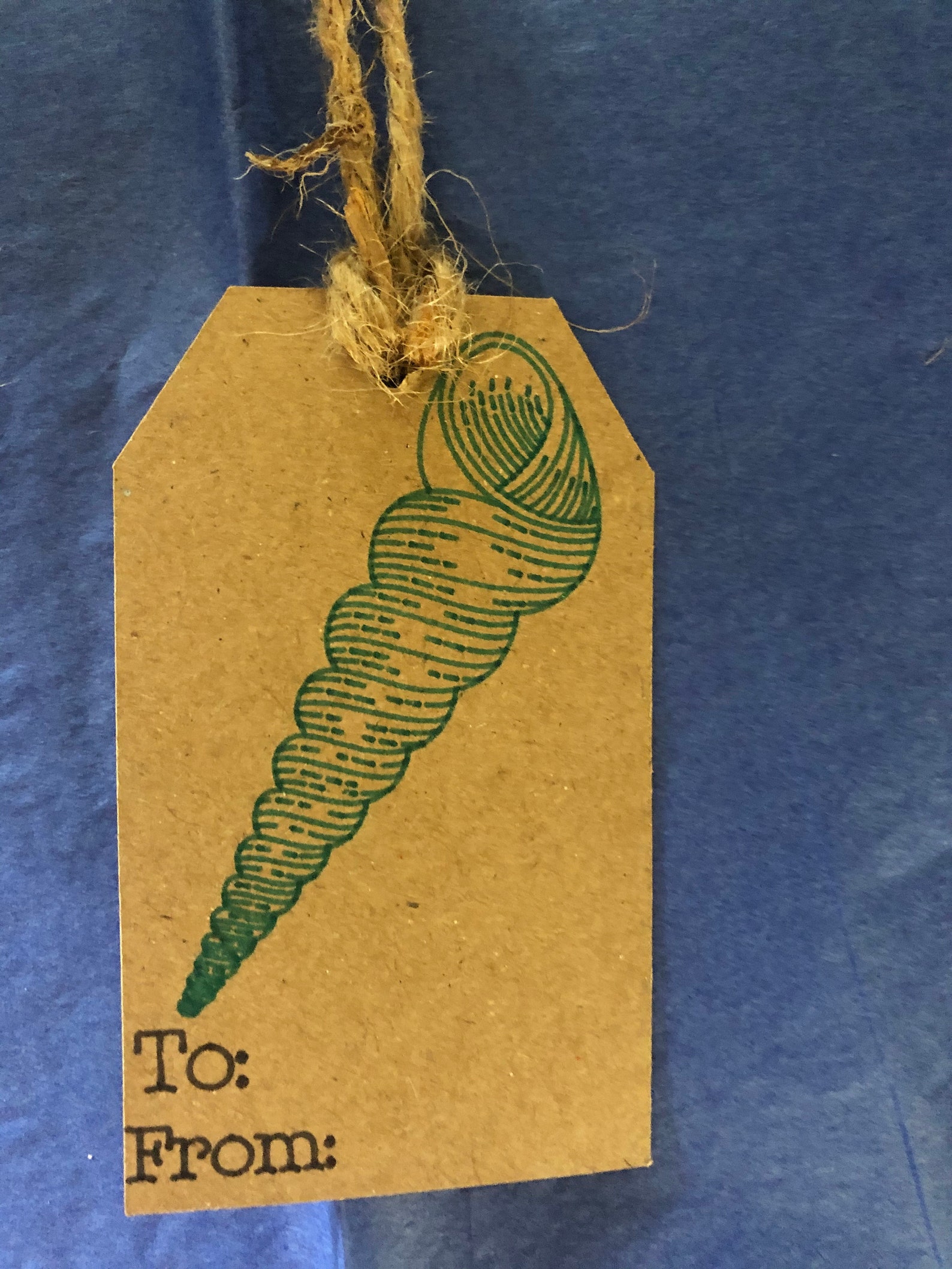 Beach themed gift tags 3 Etsy