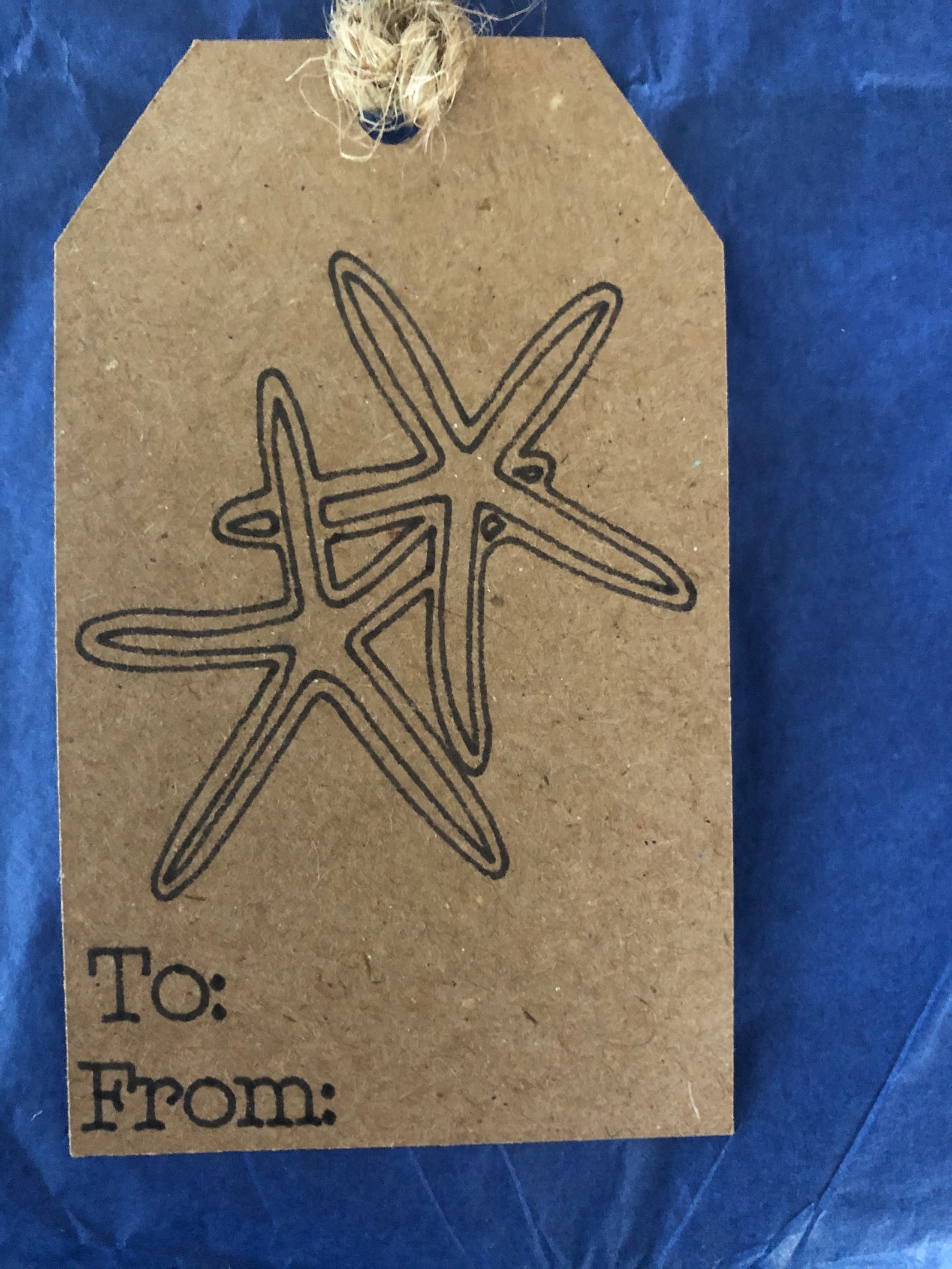 Beach theme gift tags 1 Etsy